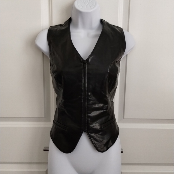 Faux Leather Vest - Picture 3 of 7